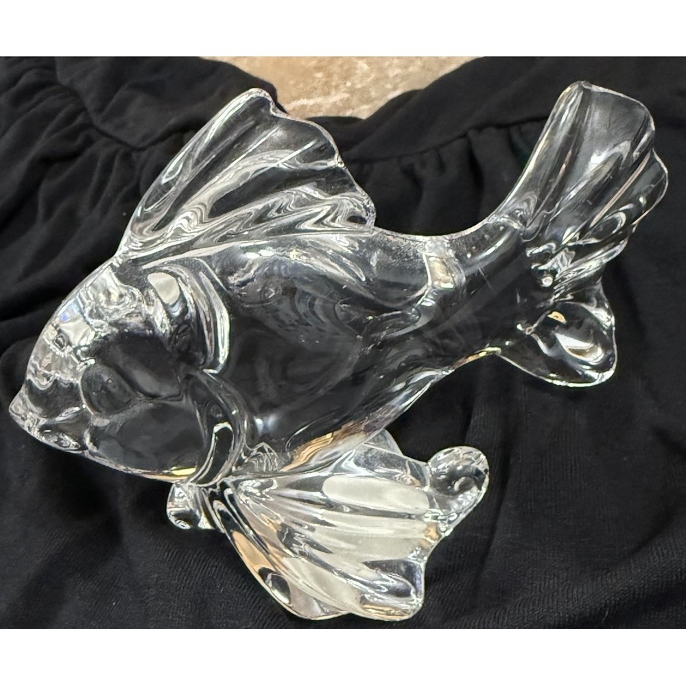 Vintage Princess‎ House Pets Fish Figurine 24% Lead Crystal Made in  Germany